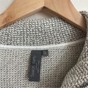 Sweaty Betty  Restful Boucle Zip Through Sweater Jacket Gray Photo 5