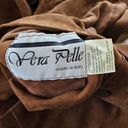 Vera Pelle Vintage  Sasha Reversible Lightweight Soft Leather Hooded Jacket S Photo 8