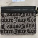 Juicy Couture Vinyl Logo Coin Purse Card Carrier Wallet Keychain Photo 3