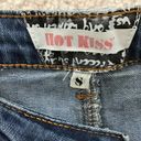 Hot Kiss  SKYLAR SKIRT BLUE DENIM SIZE SMALL Photo 4