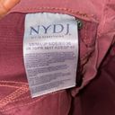 NYDJ  Marilyn Straight Leg LiftxTuck Red High Rise Jeans Women’s Size 6 Photo 6