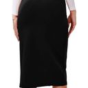 Womens Split Thigh Pencil Skirt Size XS Photo 1