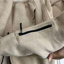 Pretty Little Thing Sand Oversized Zip Front Sweatshirt size small. Photo 10