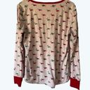 Kate Spade  Pajama Top Only Pink Dachshund Medium Photo 1