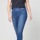 Spanx NWT  Distressed Ankle Skinny Jeans Medium Wash  Pull On Shaping Photo 0