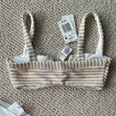 l*space Orange and Blue Stripe Bikini Set NWT Photo 4