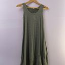 Marshalls Army Green And White Dress Photo 3