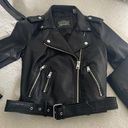 Levi's 😍🔥 Amazing Black Levi Strauss Cropped Faux Leather Jacket Photo 10