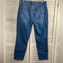 Talbots  "Flawless" Slim Ankle Jeans w Anchor Design-8P Photo 3