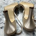 Touch Ups Size 6 1/2 Beige Strappy Sandal W/ Bling Photo 5