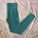 Forest Green Seamless Contouring Leggings Size XS Photo 3