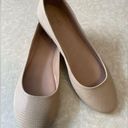 mix no. 6  Danzey Ballet Flats Bone Tan Snakeskin Size 7.5 Photo 0