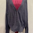 Full Tilt Cozy Button Womens Cardigan - Charcoal Photo 4