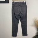 Alexander Wang  Denim Jeans High Rise Slim Fitting Charcoal Gray Jeans Size 27 Photo 7