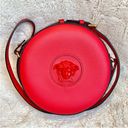 Versace NEW  Red Calf Leather Round Camera Bag Photo 1