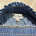 Knox Rose  Chambray Wide Leg Lyocell Pants Size S Women’s Photo 5