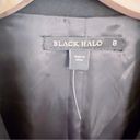 Black Halo  Olympia Blazer Minidress Black Double Breasted Front Photo 2