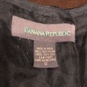 Banana Republic Sheer Black Beaded sequence Zipper lining 100   % Silk  Size S. Photo 6