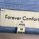 NYDJ  Comfort shirt Tank Top Size MEDIUM Sleeveless blue Pocket Photo 6