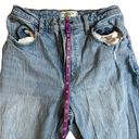 Abercrombie & Fitch  90s Straight Ultra High Rise Knee Rip Jeans Curve Love 28/6 Photo 7