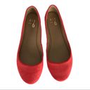 mix no. 6  Orange Round Toe Flats Size 8.5 Photo 2