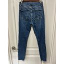 frame denim FRAME Le High Skinny Raw Fray Mid Rise Sustainable Jeans Photo 9