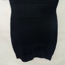 Jason Wu Grey  Pullover Black Short Sleeve Bodycon Black Knit Dress Size Small Photo 6