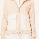 Cole Haan  Grand.OS Hooded Track Jacket Full Zip Soft Shell Peach Color Medium Photo 1