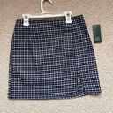 Wild Fable Blue plaid pencil skirt Photo 0