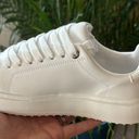 Soda White Vegan Leather Sneakers Photo 6