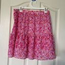 J.Crew  Tiered Midi Skirt Floral Women’s Large Photo 0