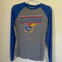 Edge Pro  Kansas University Jayhawks long sleeve tee T-shirt NCAA Women’s size M Photo 2