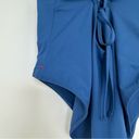 Everlane  The String One-Piece Swim Blue Swimsuit Size L Photo 4