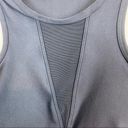 C&C California  Black Mesh Stripe Sports Bra XS Photo 4