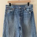 Gap  Women’s Wide Leg Sky High Rise Denim Jeans in Medium Indigo Size 12 Photo 3