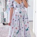 Hill House  Sea Creatures The Ophelia Dress Sz.M NWT Photo 0