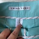 Trina Turk Blue Cotton Blend Shorts Photo 1