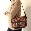 CELINE  Horsebit Carriage Brown Leather Shoulder Bag Photo 1