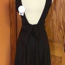 Soprano NWT  Black Plunging Sexy Fit & Flare Dress Photo 8