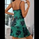 Boutique Emerald & Black Rose, Pajama Gown Photo 2