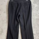 Emporio Armani  Black Pinstripe Mob Wife Dress Pants Slacks Size 6/28 Photo 3