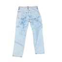 Gap  Light Blue Acid Wash Boyfriend High Waist Straight Leg Denim Jeans 4/27 Photo 4