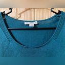 Coldwater Creek  size L (12-14) dark teal colored knit tank top Photo 1