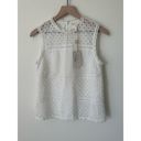 Ted Baker NWT  Adriene Lace-Paneled Top White 2 Photo 3