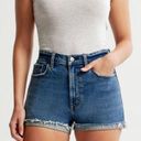 Abercrombie & Fitch Curve Love High Rise Mom Shorts Photo 2