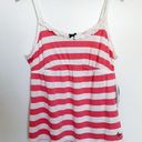 Tommy Hilfiger NWT  Pink Stripe Sleep Top Size Large Photo 0