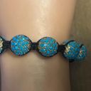 BaubleBar Turquoise Shamballa Bead Bolo Bracelet Photo 2