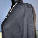 Coldwater Creek Size L Black Boatneck Sweater Photo 3