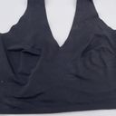 Krass&co True and  16802 Women's True Body V-Neck Bralette Solid Black Size Small Photo 2