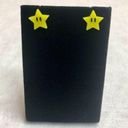 Nintendo Super Mario Star Stud Earrings Photo 0